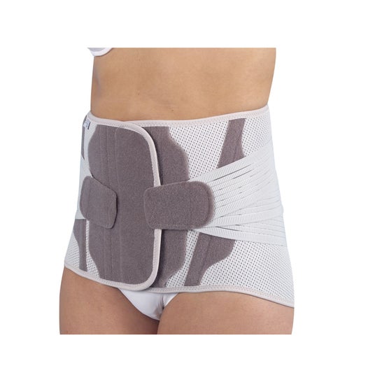 Prim Elcross Gaine Semirigide Dorsolombaire 237 Gris Taille M 1pc