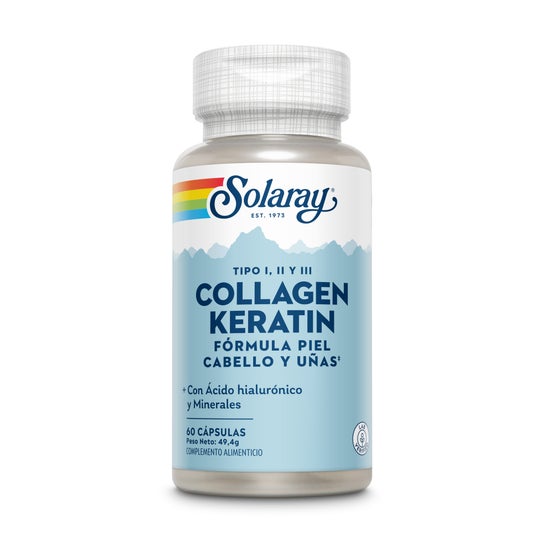 Solaray Collagen Keratin 60 capsules