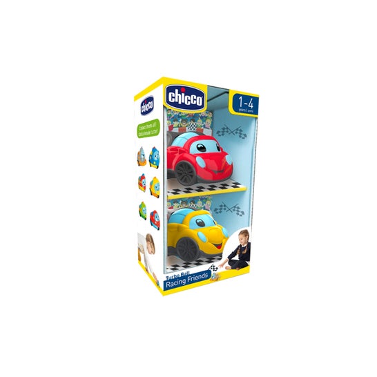 Chicco Turbo Ball Racing Friends 1-4a 2uts