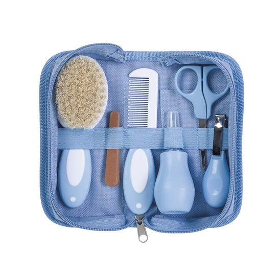 Saro Trousse de Toilette Bleue 10uts