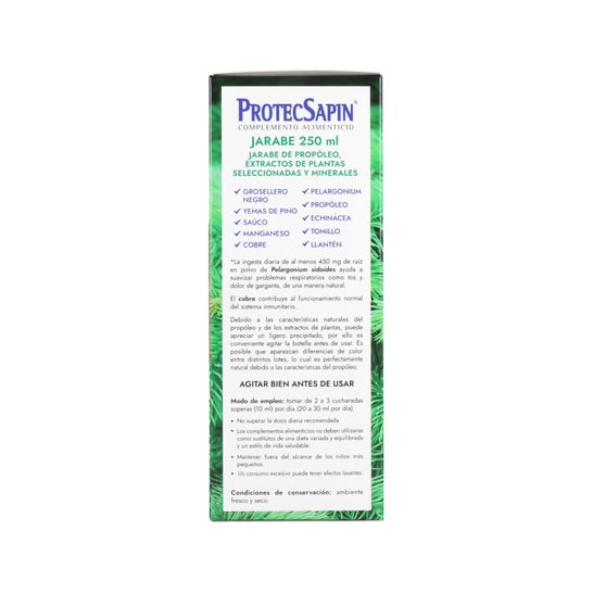 Sirop de protécsapine Natysal 250 ml