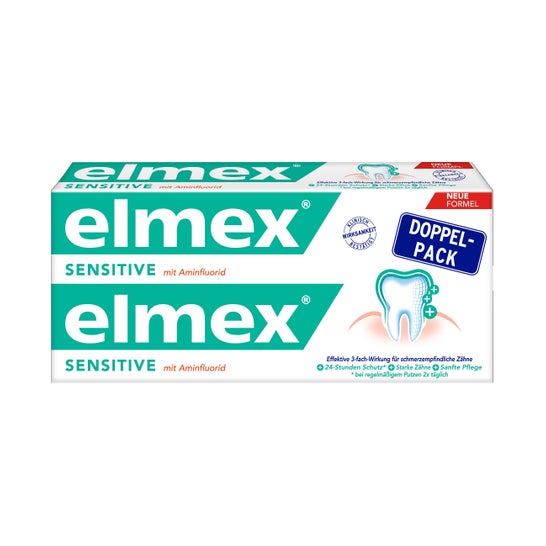 Elmex Sensitive Dentifrice 2 X 75 Ml