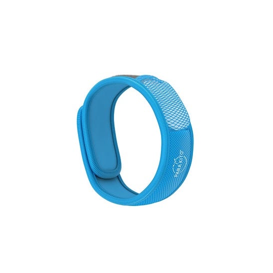 Para'Kito Graphic Bracelet Anti Moustiques Bleu 1ut