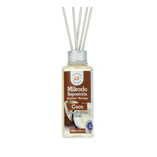 La Casa de los Aromas Mikado Noix de Coco Recharge 100ml