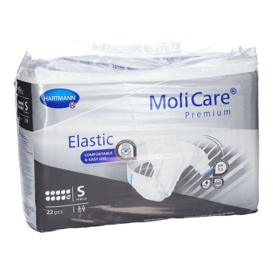 MoliCare Premium Elastic Change Complet 10 Drops Taille S 22uts