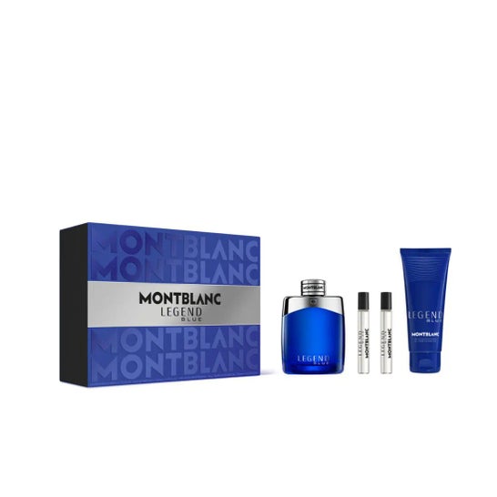 Montblanc Legend Blue Coffret Parfum 100 ml + Miniature 2x7,5 ml + Gel 100 ml