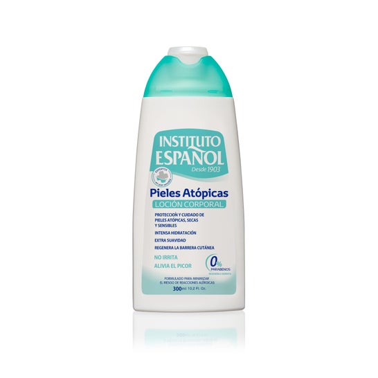 Institut Espagnol du lait corporel pour la peau atopique 300ml