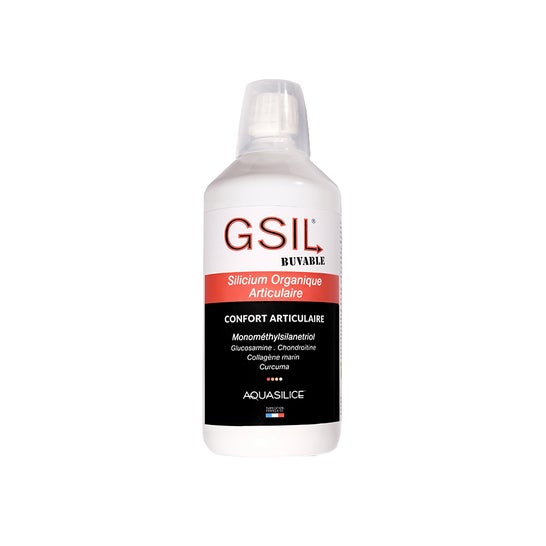 Aquasilice GSIL Buvable Silicium Organique Articulaire 1L