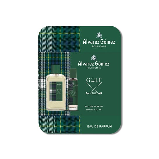 Alvarez Gomez Homme Golf Club Boîte Set Eau de Parfum 150 ml + 30 ml