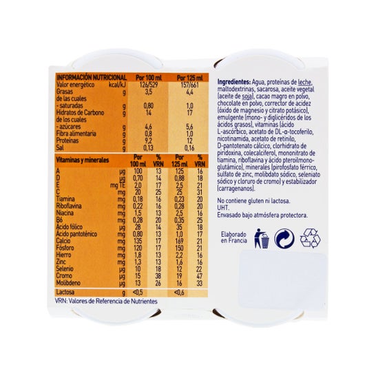 Nestlé Meritene Drink chocolat 4x125ml