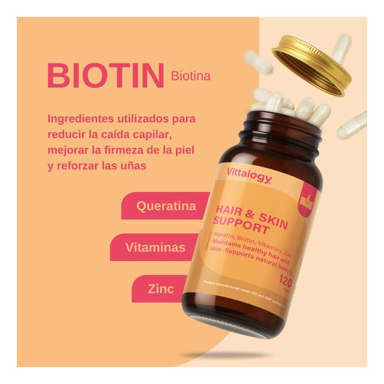 Vittalogy Hair Nails And Skin 120 Cáps