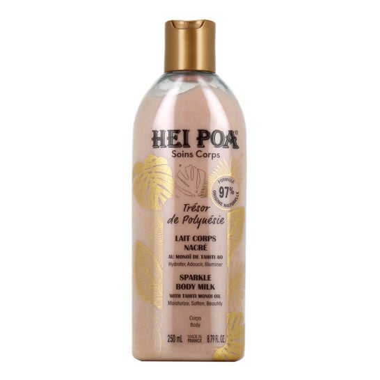 Hei Poa Lait Corps Nacré Trésor de Polynésie 250ml