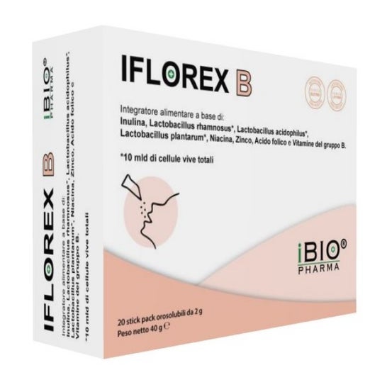 Ibiopharma Iflorex B 20 Sachets