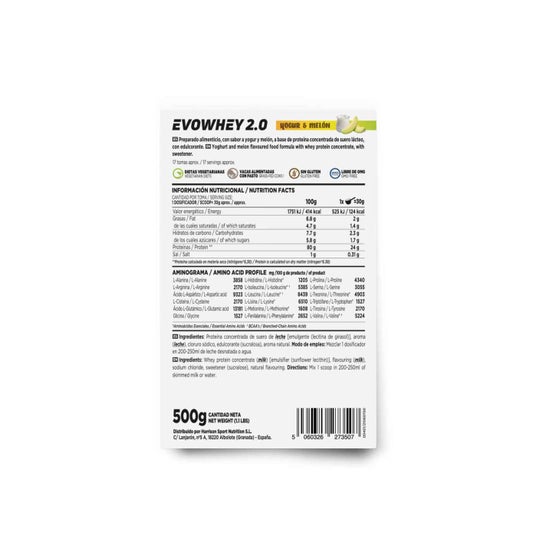 HSN Evowhey Protein Yogur y Melón 500g