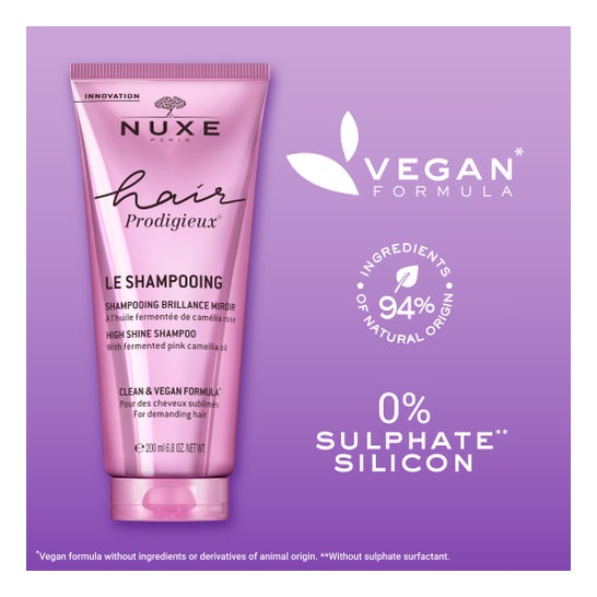 Nuxe Hair Prodigieux Shampooing Brillance Miroir 200ml
