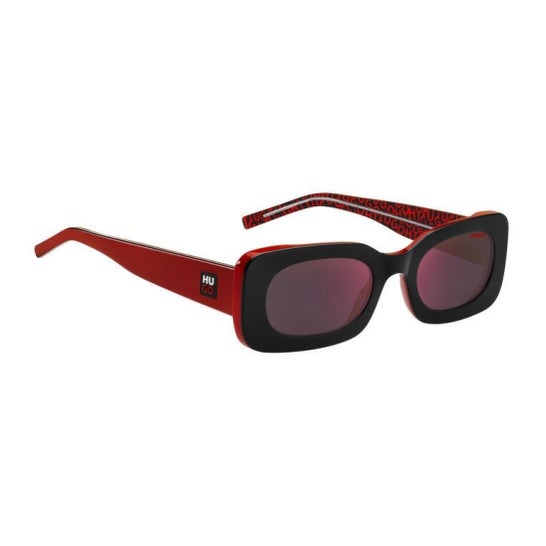 Hugo Boss Hg 1220/S OIT AO Lunettes Soleil Black Red 1ut