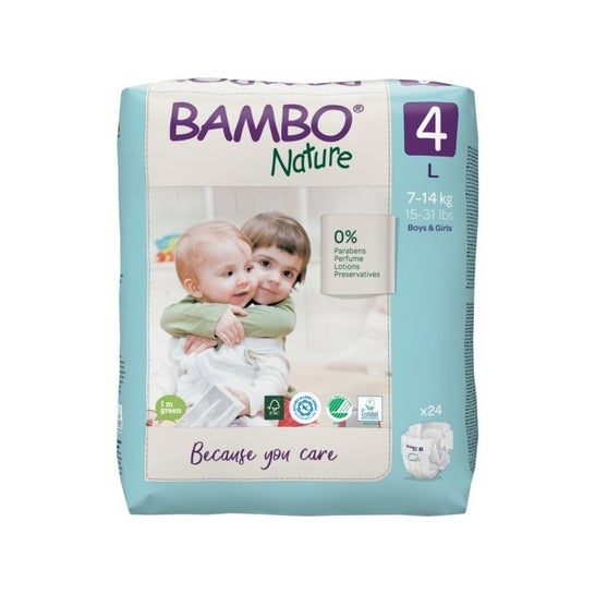 Couche Bambo Nature Taille 4 L 48 pièces