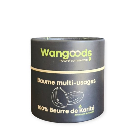 Wangoods Baume Multi-Usage Beurre de Karité Pur 120 gr