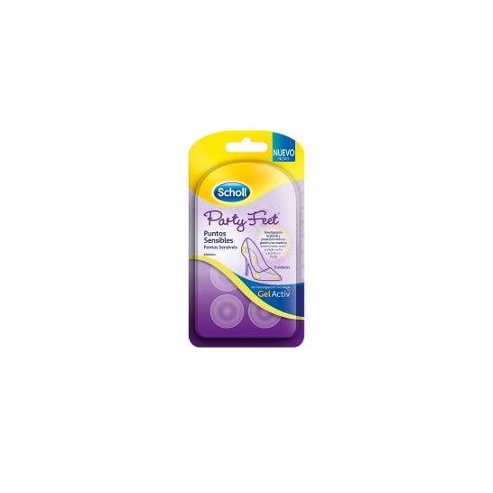 Scholl Party Feet Sensitive Points Sensibles 6 Unités