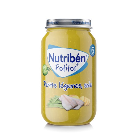 Nutribén® Potitos® Petits Légumes, Sole 235g