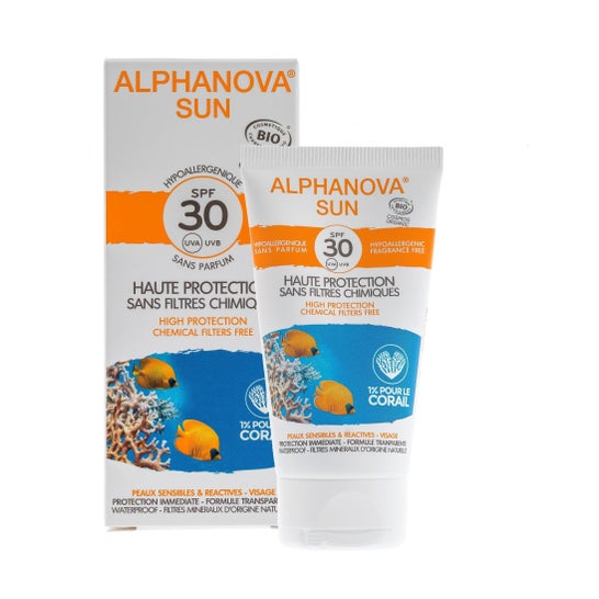 Alphanova Sun Crema Solar Sin Parfum Spf30 50gr