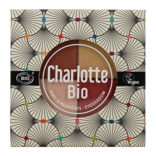 Charlotte Bio Fard à Paupières Rose Nude 4x1.4 g