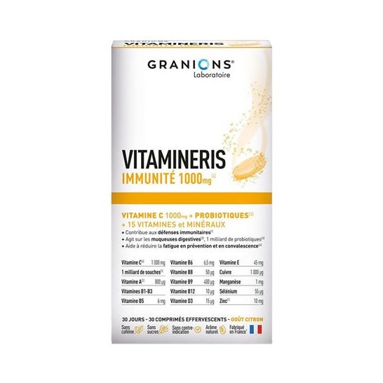 Granions Vitamineris Immunity 1000mg 30caps