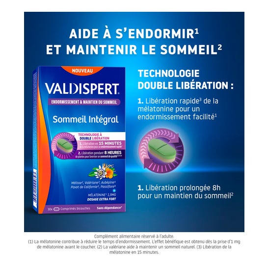 Valdispert Sommeil Intégral 30 Comprimés