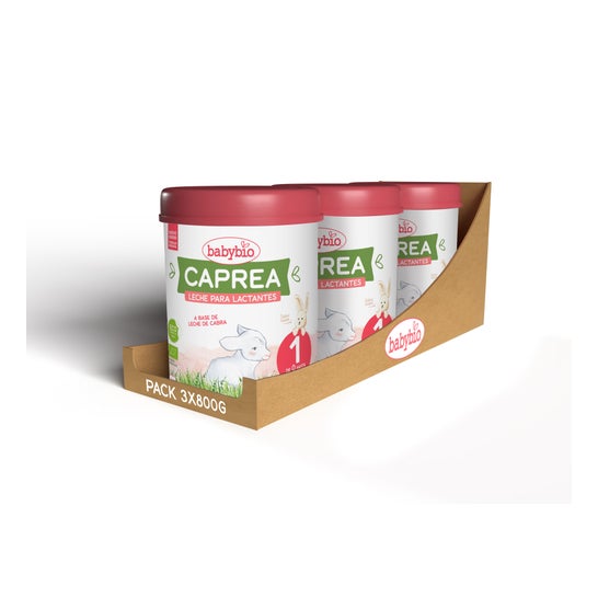 BabyBio Caprea 1 Lait Bio 3x800g