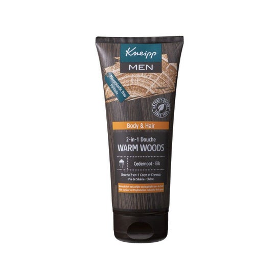 Kneipp Men Body & Hair Gel Douche 2 en 1 Pin Sibérie Chêne 200ml