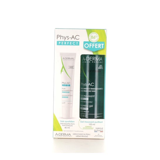 A-Derma Phys-Ac Global Soin Complet + Gel moussant Purifiant
