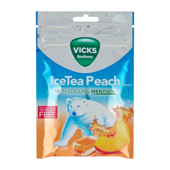 Vicks Bonbons IceTea Peach 72g