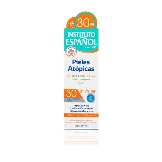 Instituto Español Protection Solaire Peaux Atopiques SPF30+ 150ml