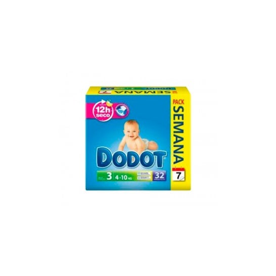 Couche Dodot T/3 4-10kg 32unds