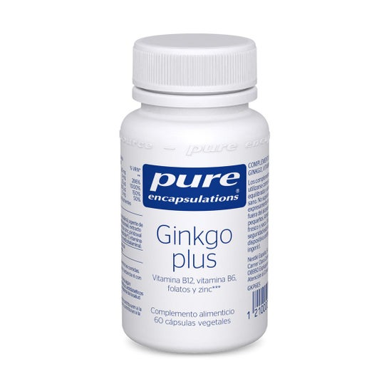 Pure Encapsulations Ginkgo Plus 60caps