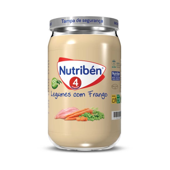 Nutriben Tarrito 4m Verduras Pollo  235g