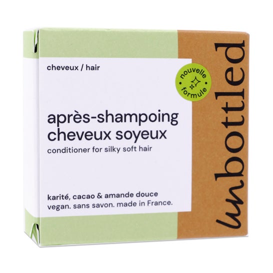 Unbottled Après-shampooing cheveux soyeux vegan 50 g