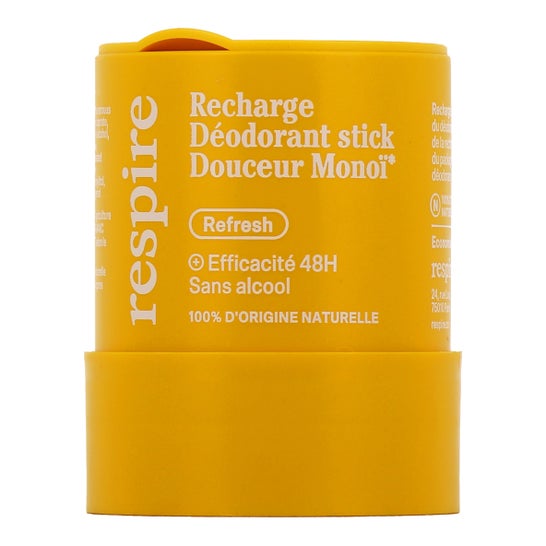Respire Recharge Déodorant Stick Douceur Monoï Bio 50 g