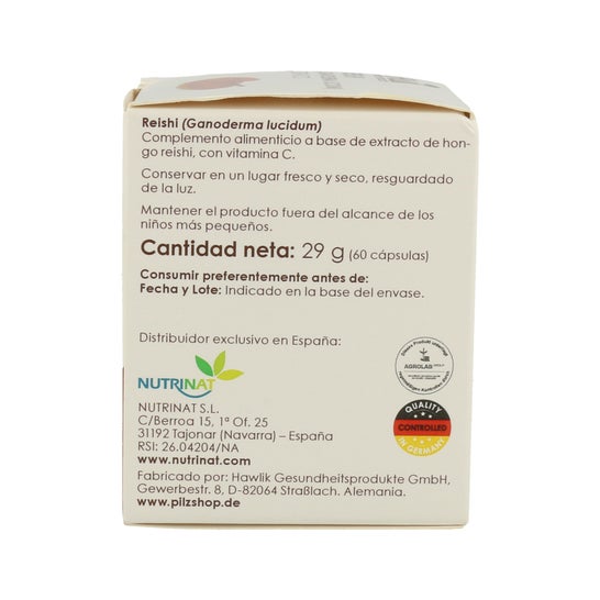 Hawlik Extrait Pur de Reishi 60caps