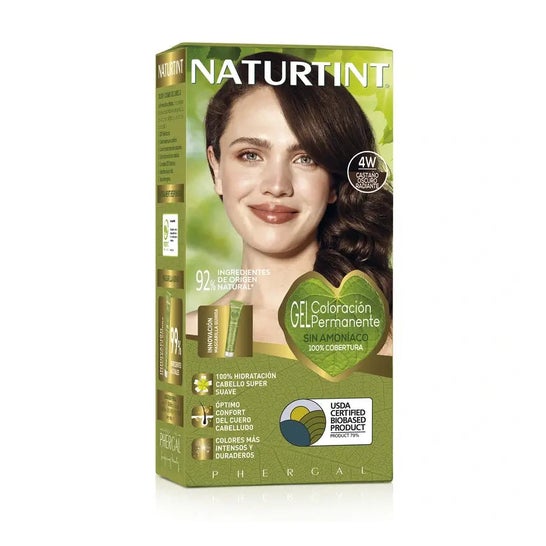 Naturtint Coloration Permanente 4W Châtain Foncé 170 ml