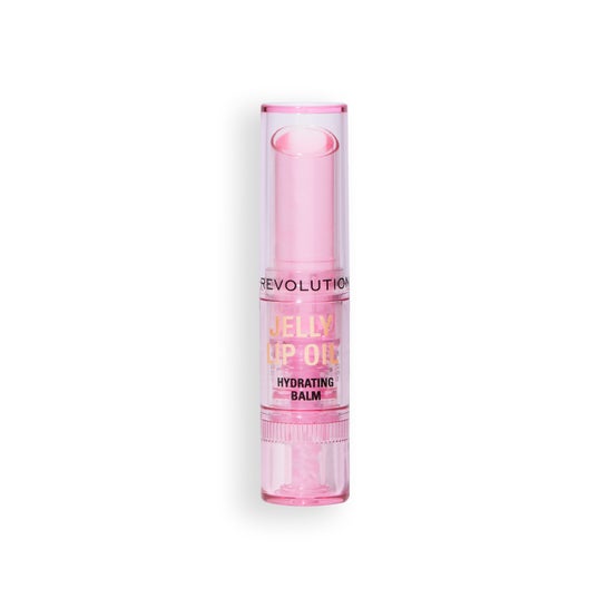 Revolution Beauty Jelly Huile à Lèvres Stick Candy Ice Pink 2,4 g