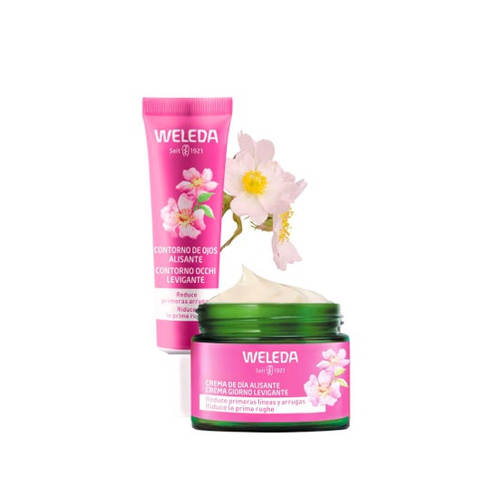 Weleda Routine Lissante et Illuminatrice Contour des Yeux 12ml + Crème de Jour 40ml