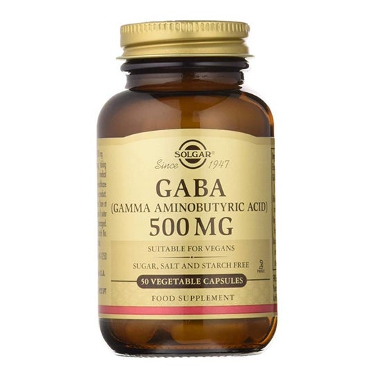 Solgar Gaba 500 mg 50 gélules