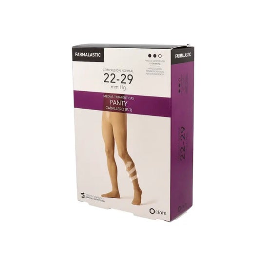 Farmalastic Bas Homme (E-T) Compression Normale Beige TL Farmalastic Bas Homme (E-T) Compression Normale Beige TL