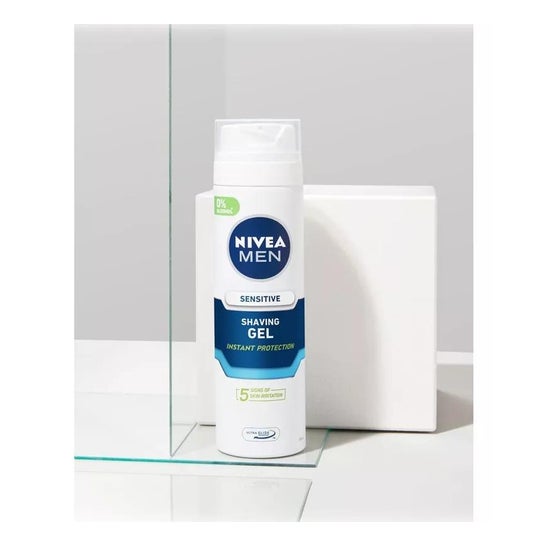 Nivea Men Sensitive Anti-Irritation Gel de Rasage 200ml Nivea Men Sensitive Anti-Irritation Gel de Rasage 200ml