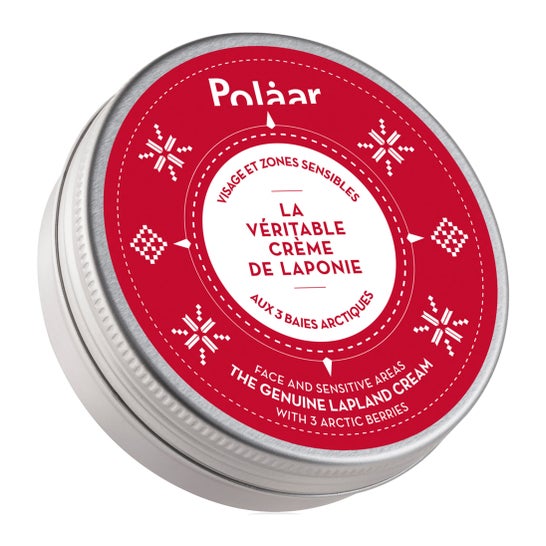 Polaar La Véritable Crème de Laponie aux 3 Baies Arctiques Visage et Zones Sensibles 100ml