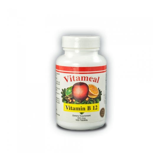 Vitameal Vitamine B12 500mcg 100 Tabletas