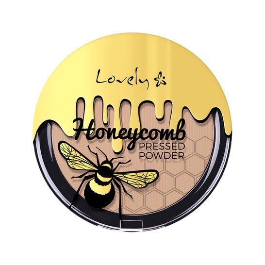Lovely Honeycomb Pressed Powder N1 10g