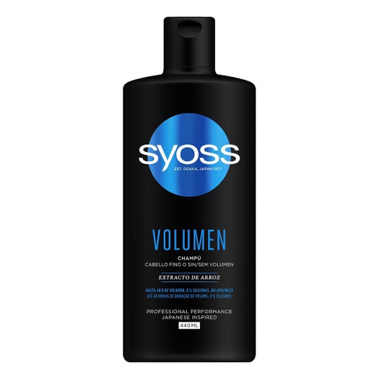 Syoss Volume Shampooing cheveux fins - No Body 440ml