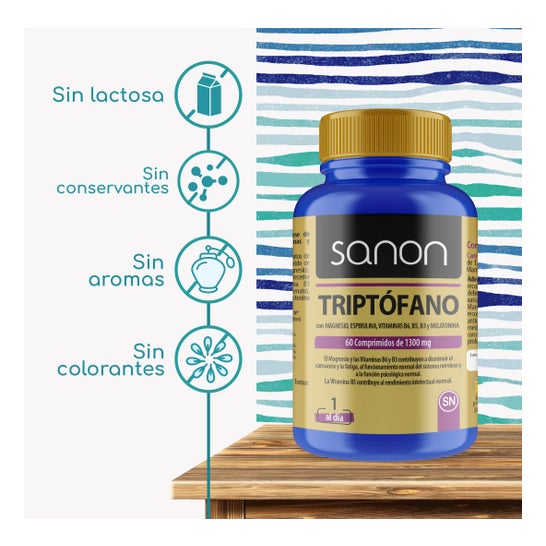 Sanon Triptófano 60 Capsules